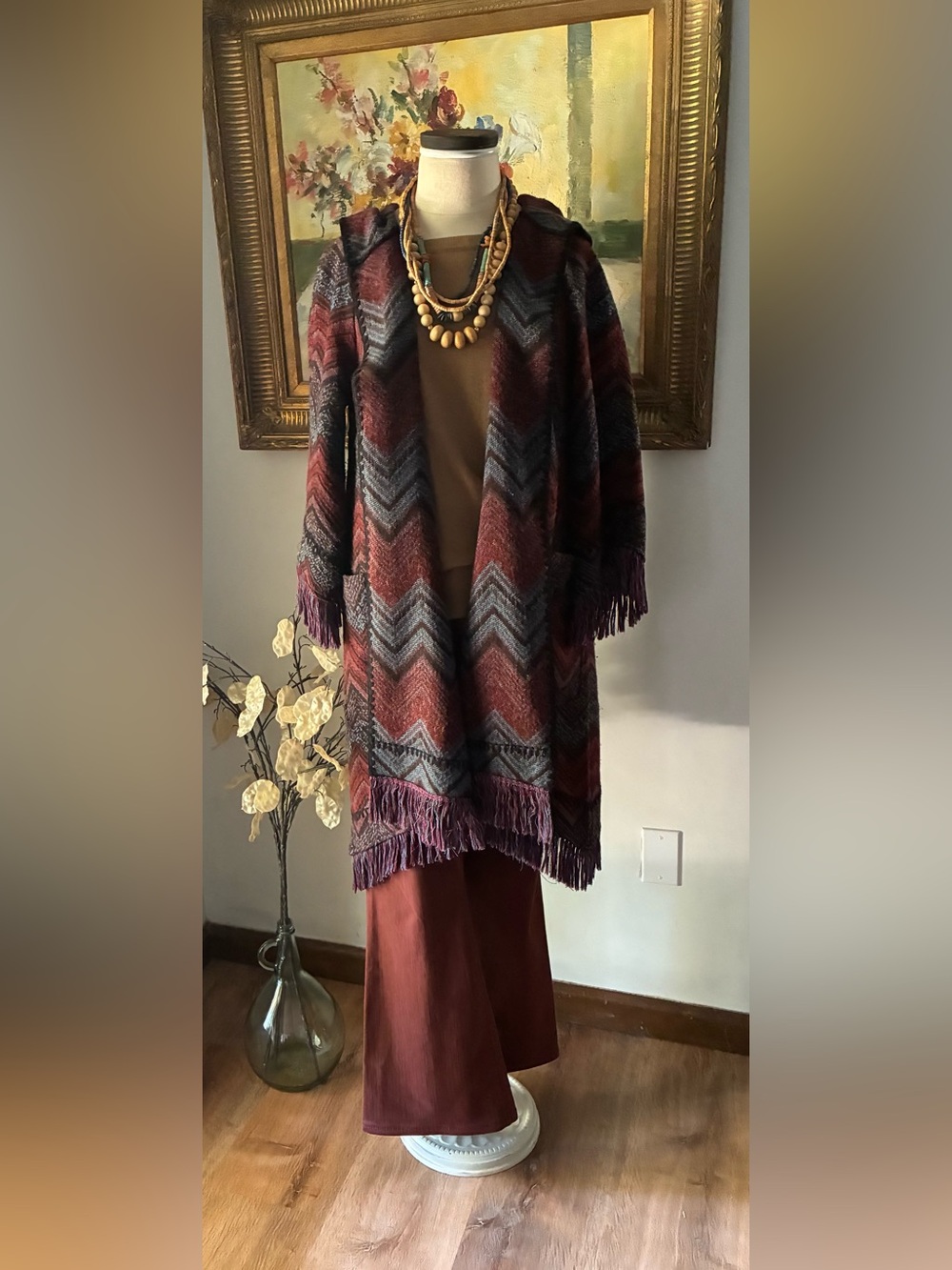 Anthropologie Hei Hei Western Rustic Alpine Sweater Size XS Small